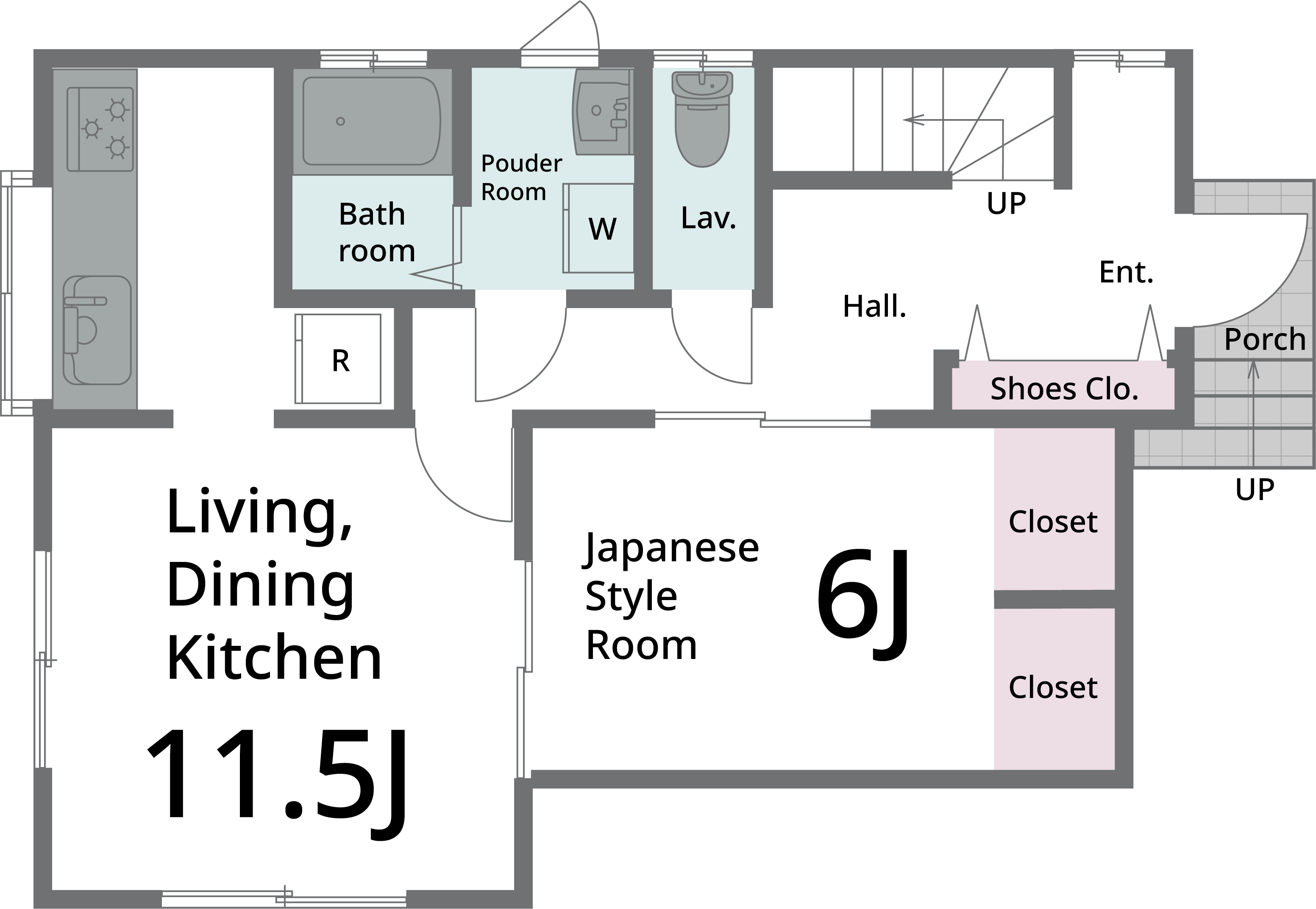 間取り図1階