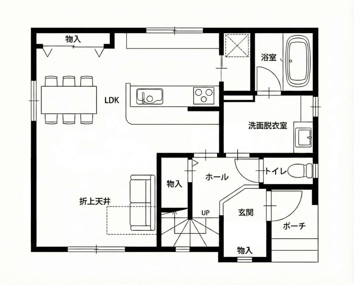 間取り図1階