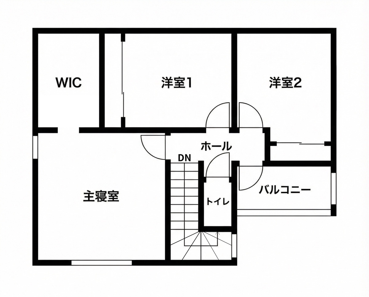 間取り図2階